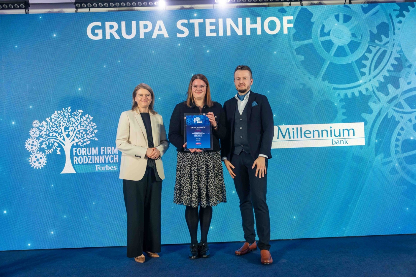 Steinhof z nagrodą na Forum Firm Rodzinnych Forbes 2025!